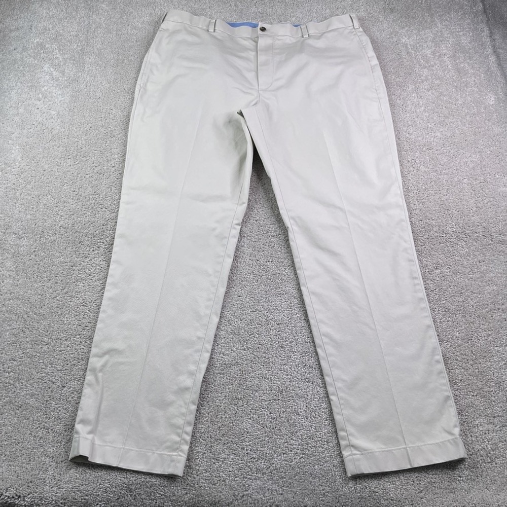 Brooks Brothers Pants Mens 40x32 Tan Khaki Lightweight Clark Advantage Chino